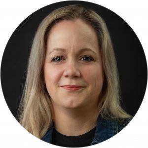 Portret Linda - Cirkel uitsnede - MC Rembrandt van Rijn